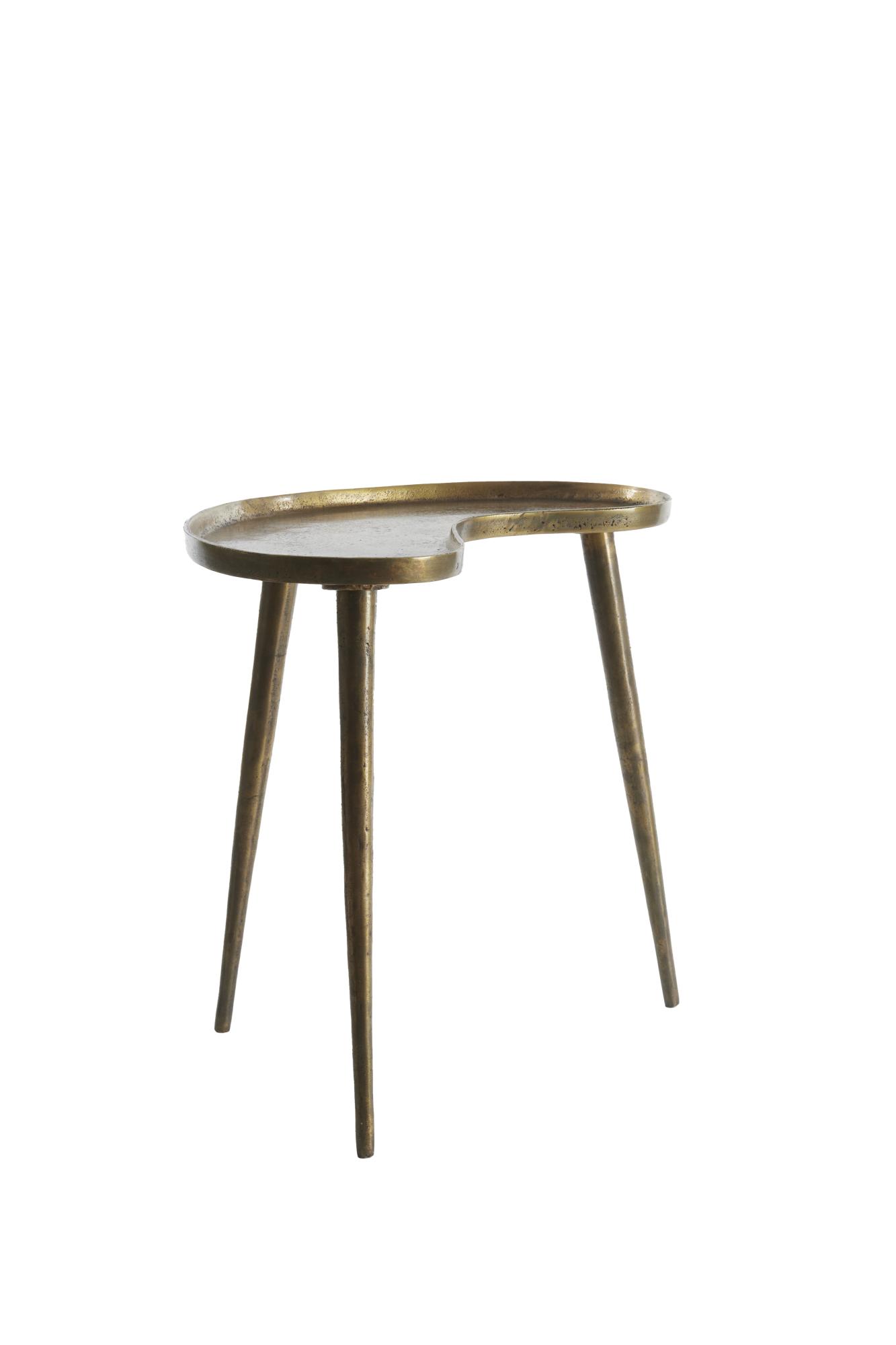 Lienz Bijzettafel 53x30x48 cm antiek brons