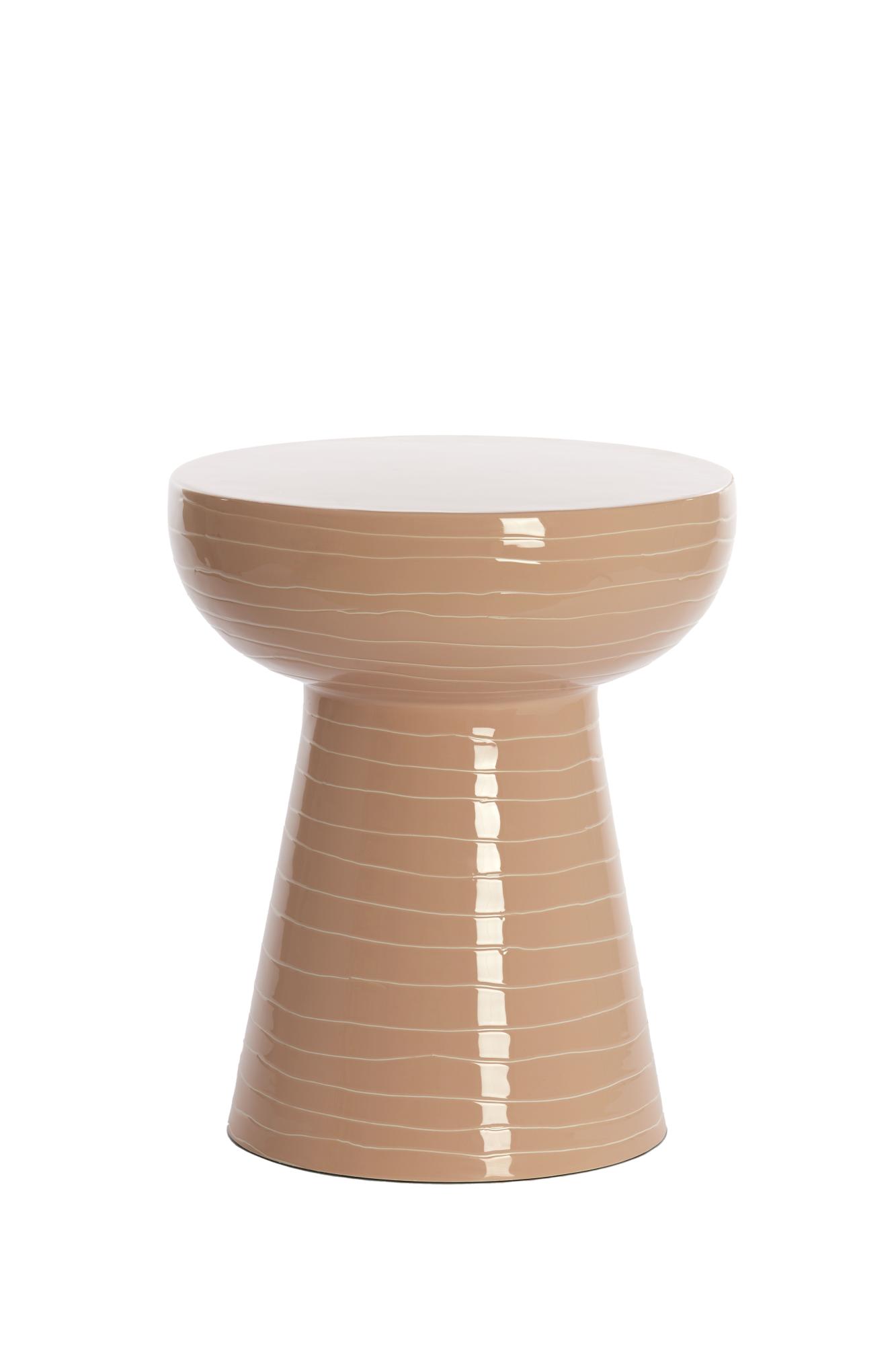 Nunoa Bijzettafel Ø35x41 cm licht roze