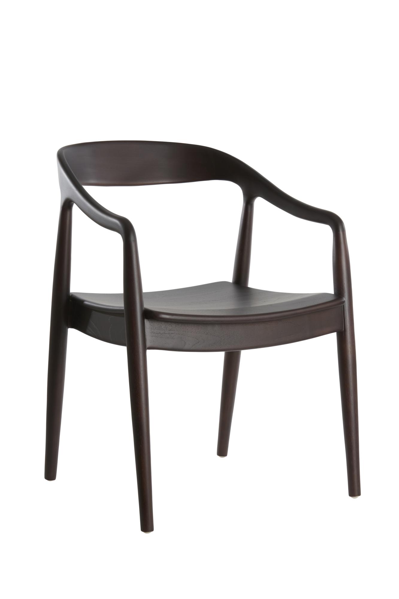 Palos Eetkamerstoel 60x58x83 cm hout zwart