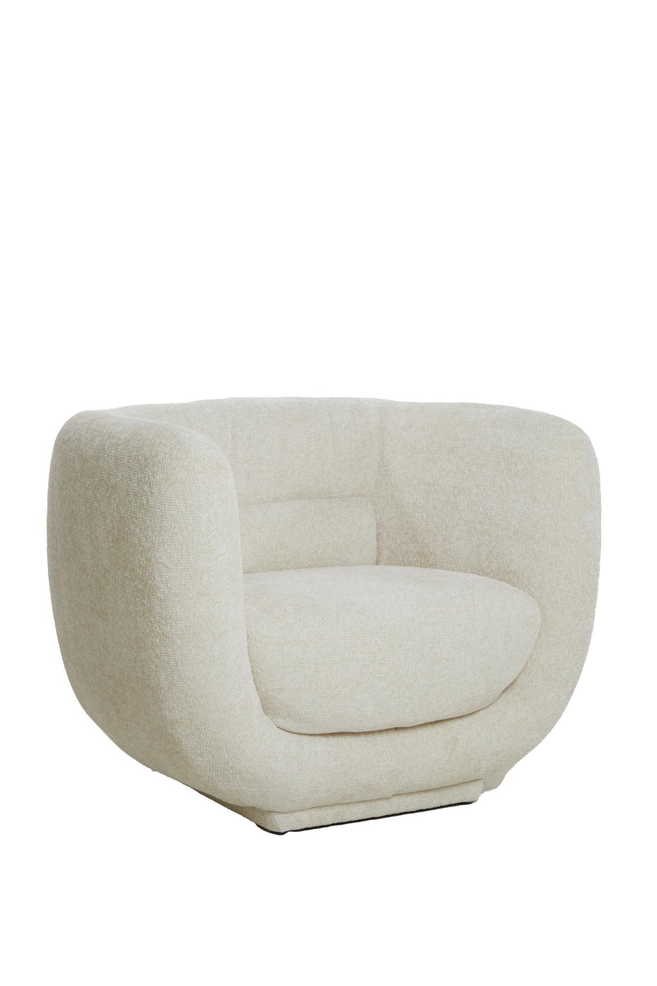 Kialy Stoel 105x85x81 cm crème