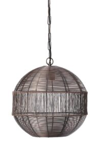 Pilka Hanglamp Ø45x47 cm antiek koper