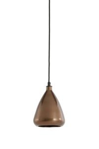 Desi Hanglamp Ø18x20 cm glanzend brons