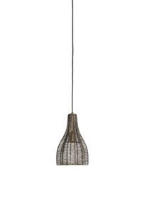 Mariama Hanglamp Ø19x30 cm antiek brons