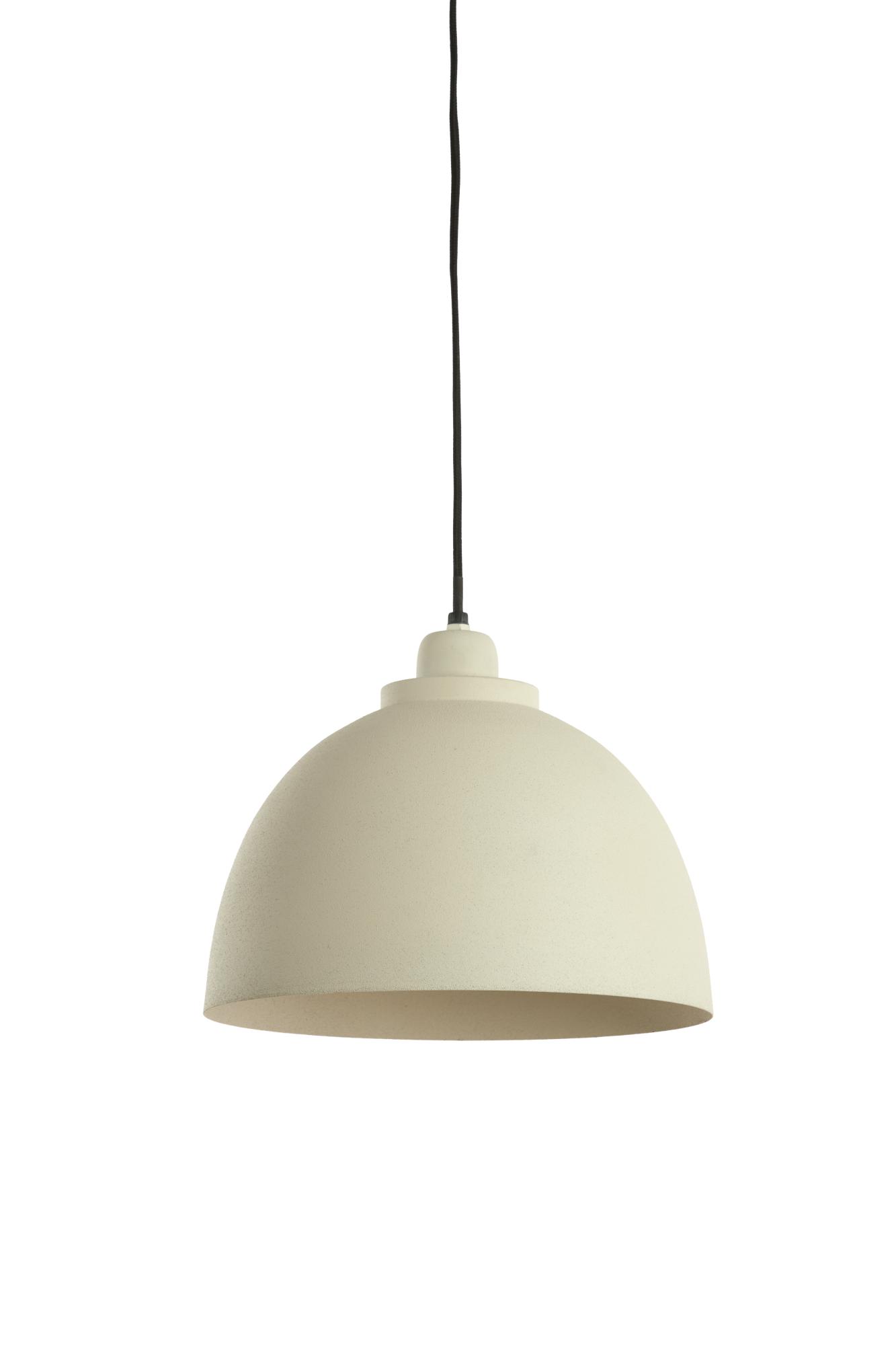 Kylie Hanglamp Ø30x26 cm crème