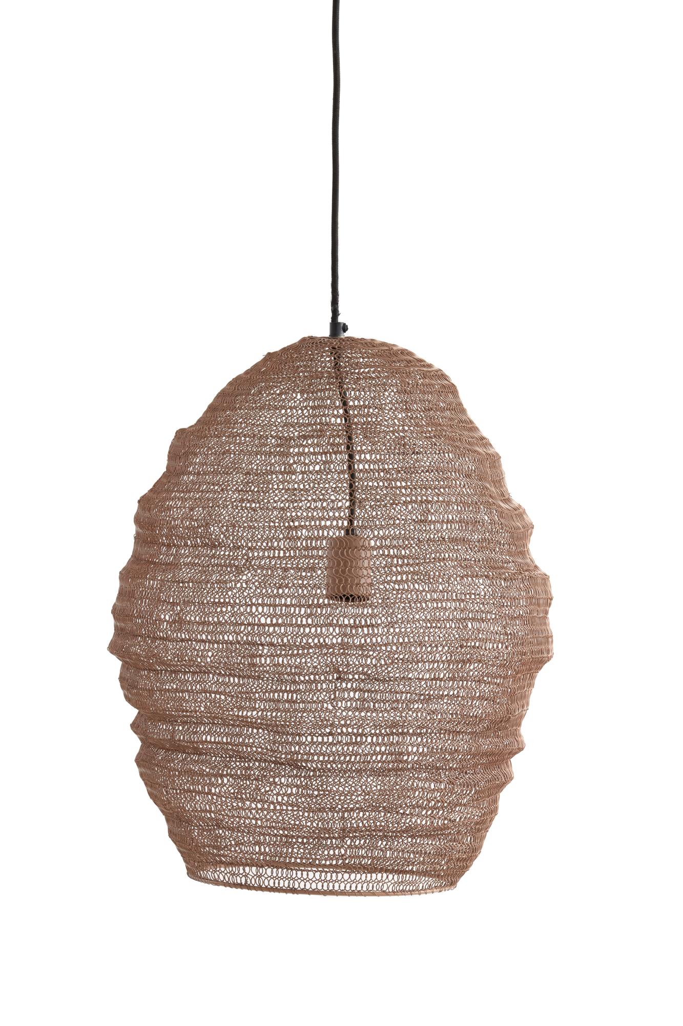 Nikki Hanglamp Ø45x60 cm gaas terra