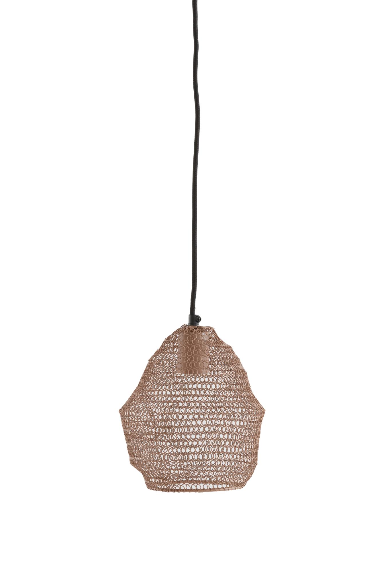Nola Hanglamp Ø18x20 cm gaas terra