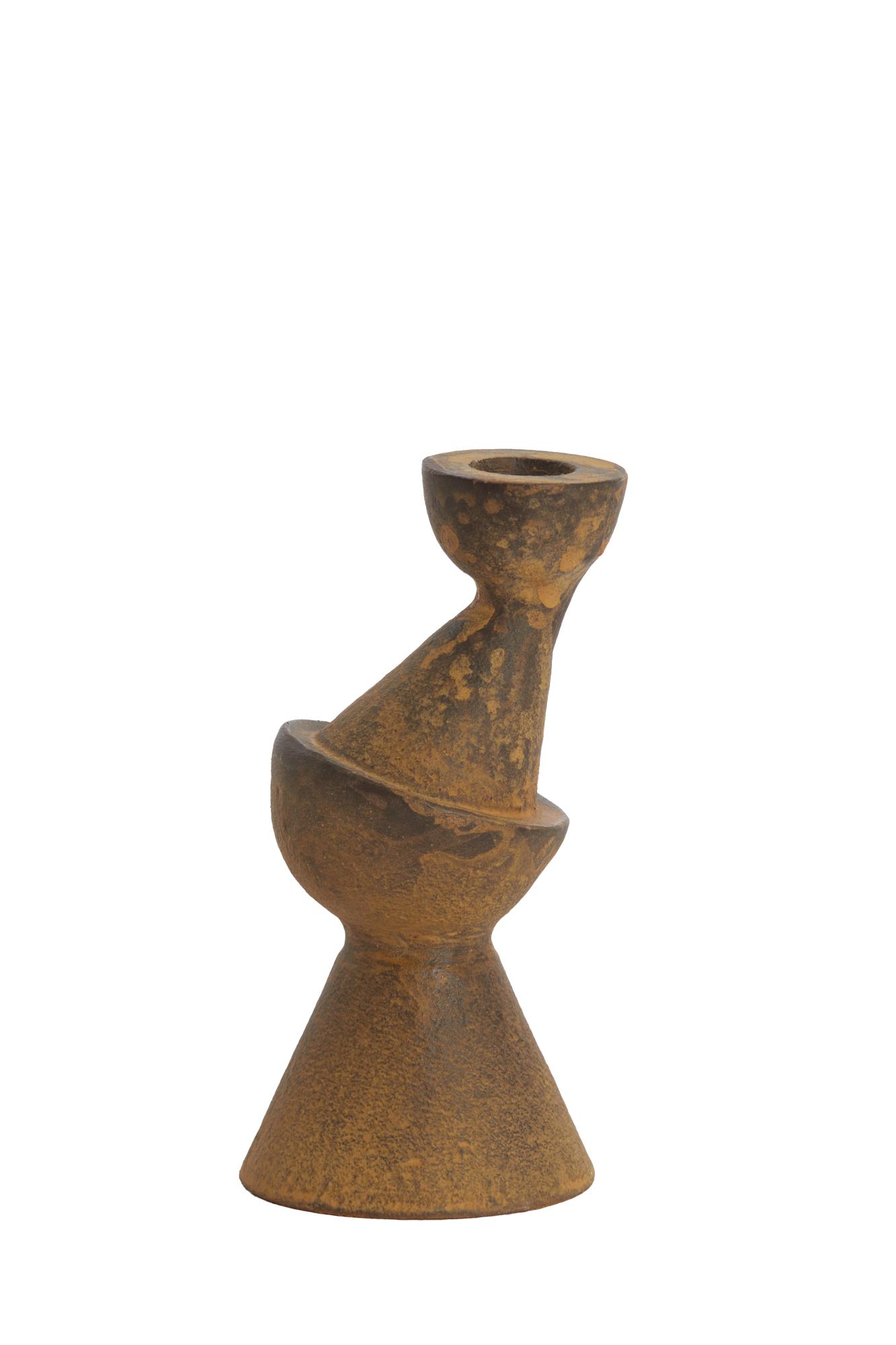 Mosimo Kandelaar Ø8x16 cm antiek bruin