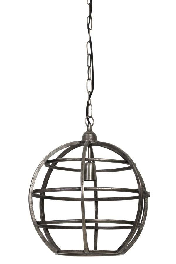 Suzy Hanglamp Ø40x40 cm draad donker ruw nikkel