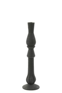 Tavola Kandelaar Ø11x42 cm hout mat zwart