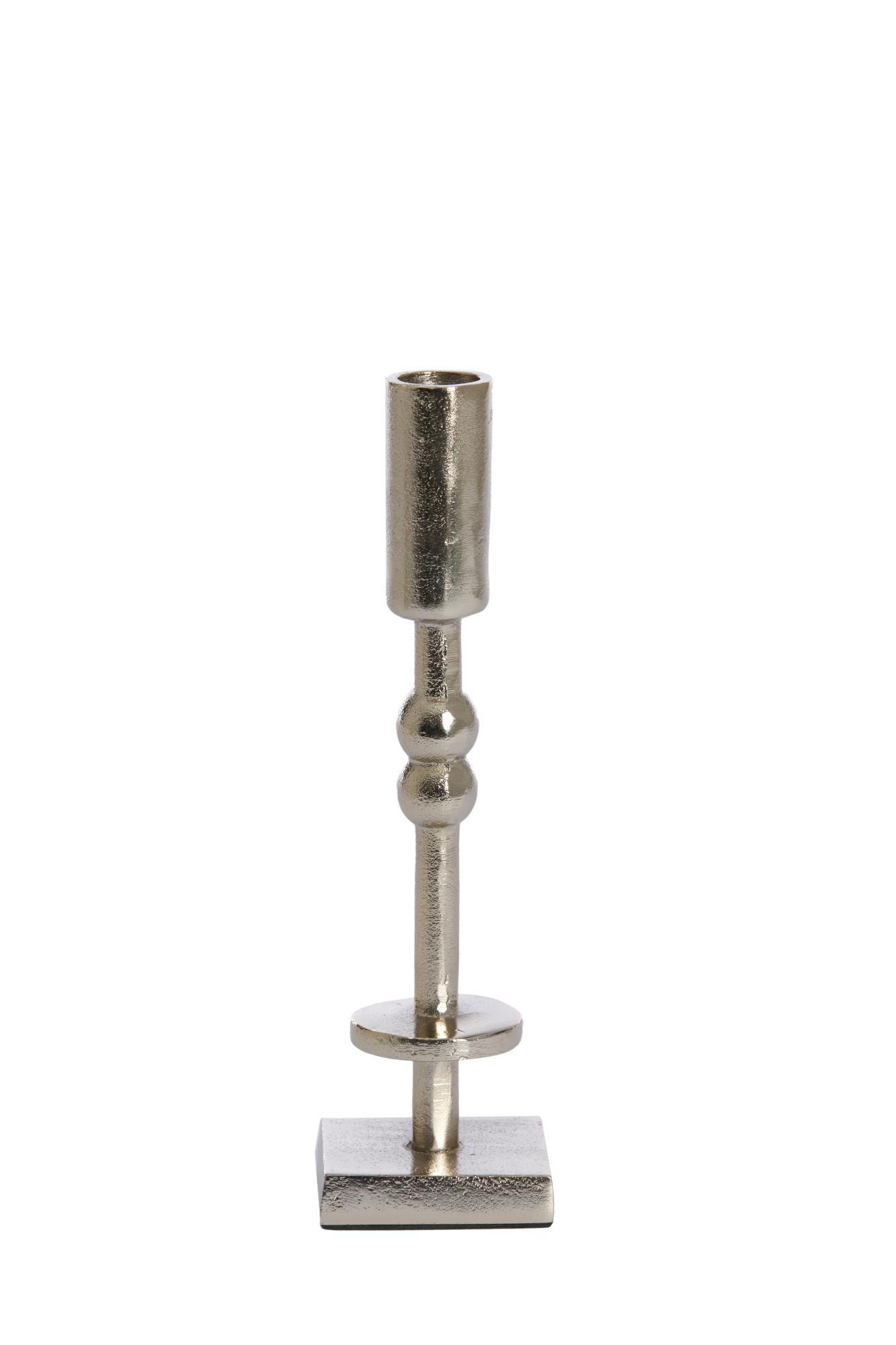 Kabira Kandelaar 6x6x23 cm licht goud