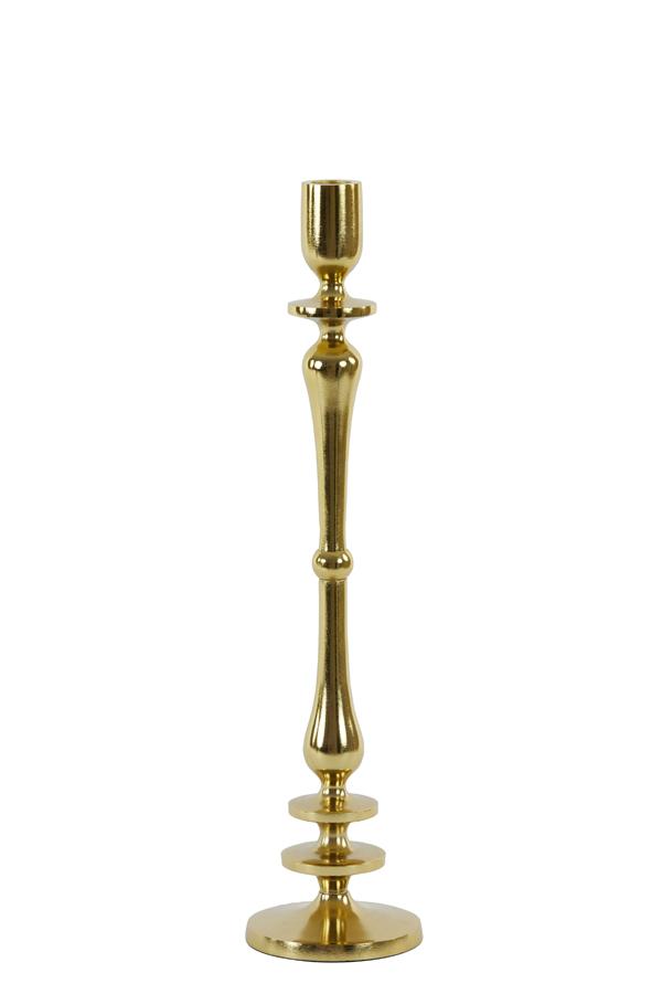 Yahvi Kandelaar Ø10x45 cm glans goud