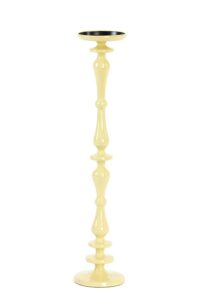 Yahvi Kandelaar Ø11x51 cm shiny geel