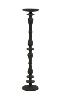 Yahvi Kandelaar Ø11x51 cm mat zwart