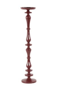Yahvi Kandelaar Ø11x51 cm metallic donker oud roze