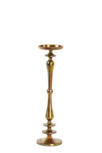 Yahvi Kandelaar Ø11x40 cm goud olie finish