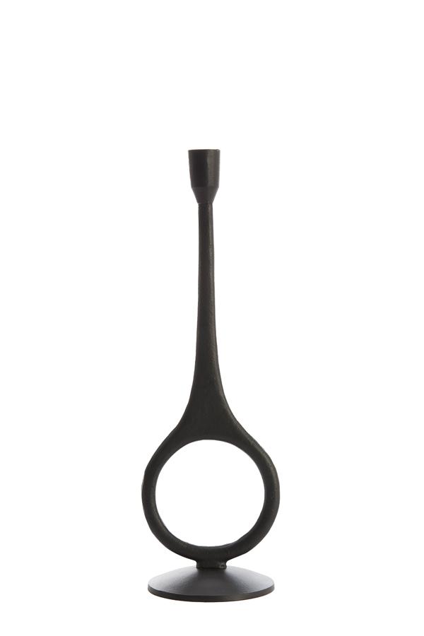 Antiga Kandelaar Ø13x46 cm mat zwart