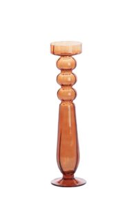 Formoso Kandelaar Ø9x38 cm glas oranje
