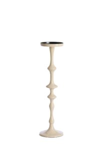 Vicari Kandelaar Ø12x44 cm glans crème