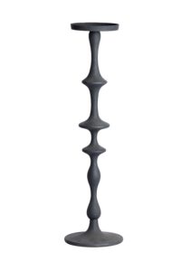 Vicari Kandelaar Ø14x51 cm mat zwart