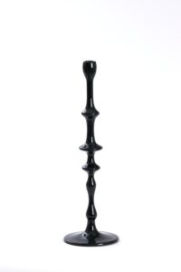 Vicari Kandelaar Ø14x43 cm glans donker groen