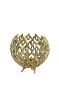 Siam Theelicht Ø16x15 cm goud