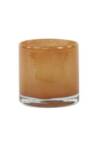 Bonita Theelicht Ø10x10 cm glas terra