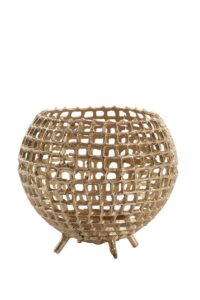 Purcina Theelicht Ø20x17 cm antiek goud