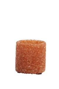 Morina Theelicht Ø7x7 cm glas oranje