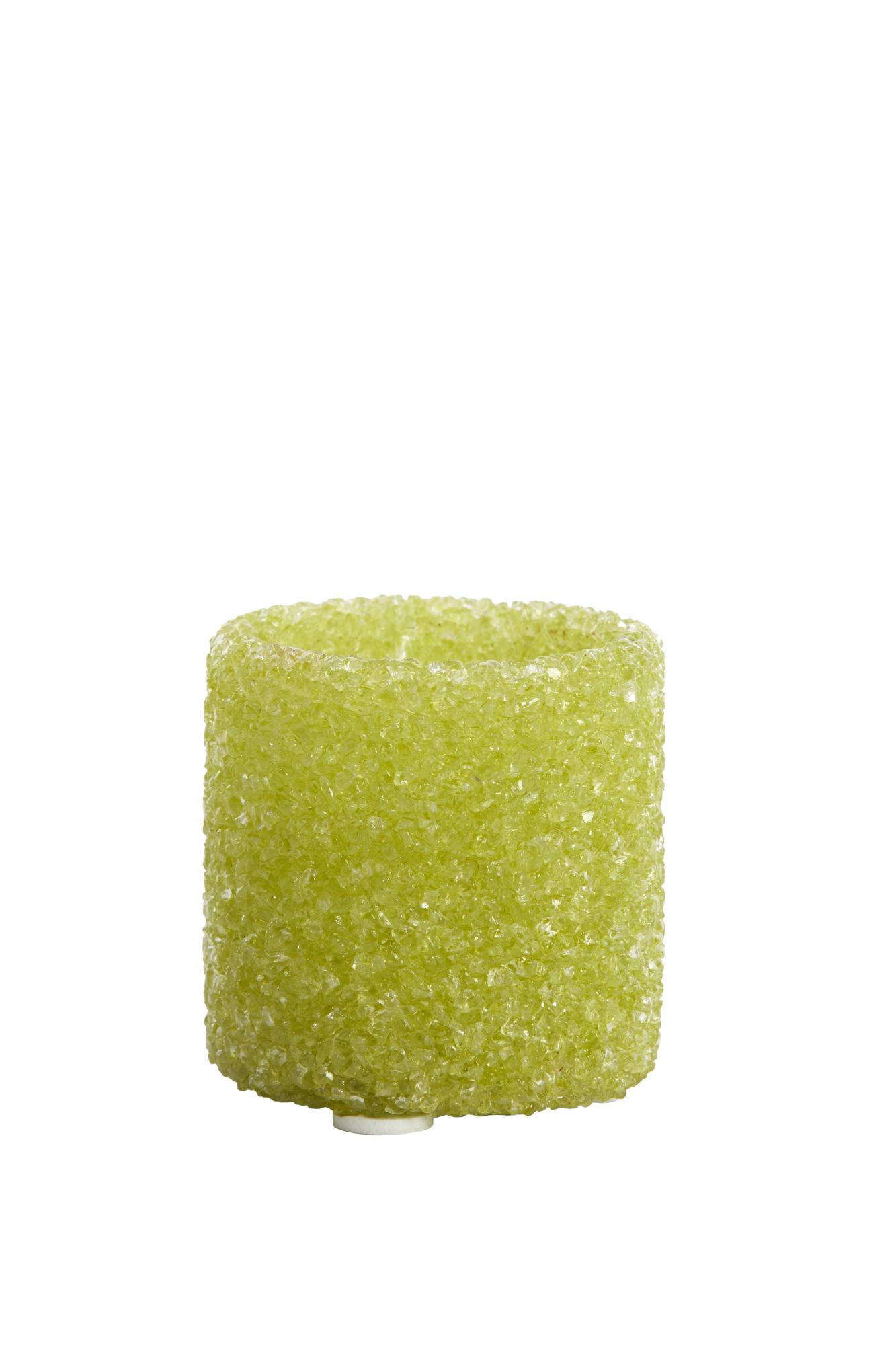 Morina Theelicht Ø7x7 cm glas groen
