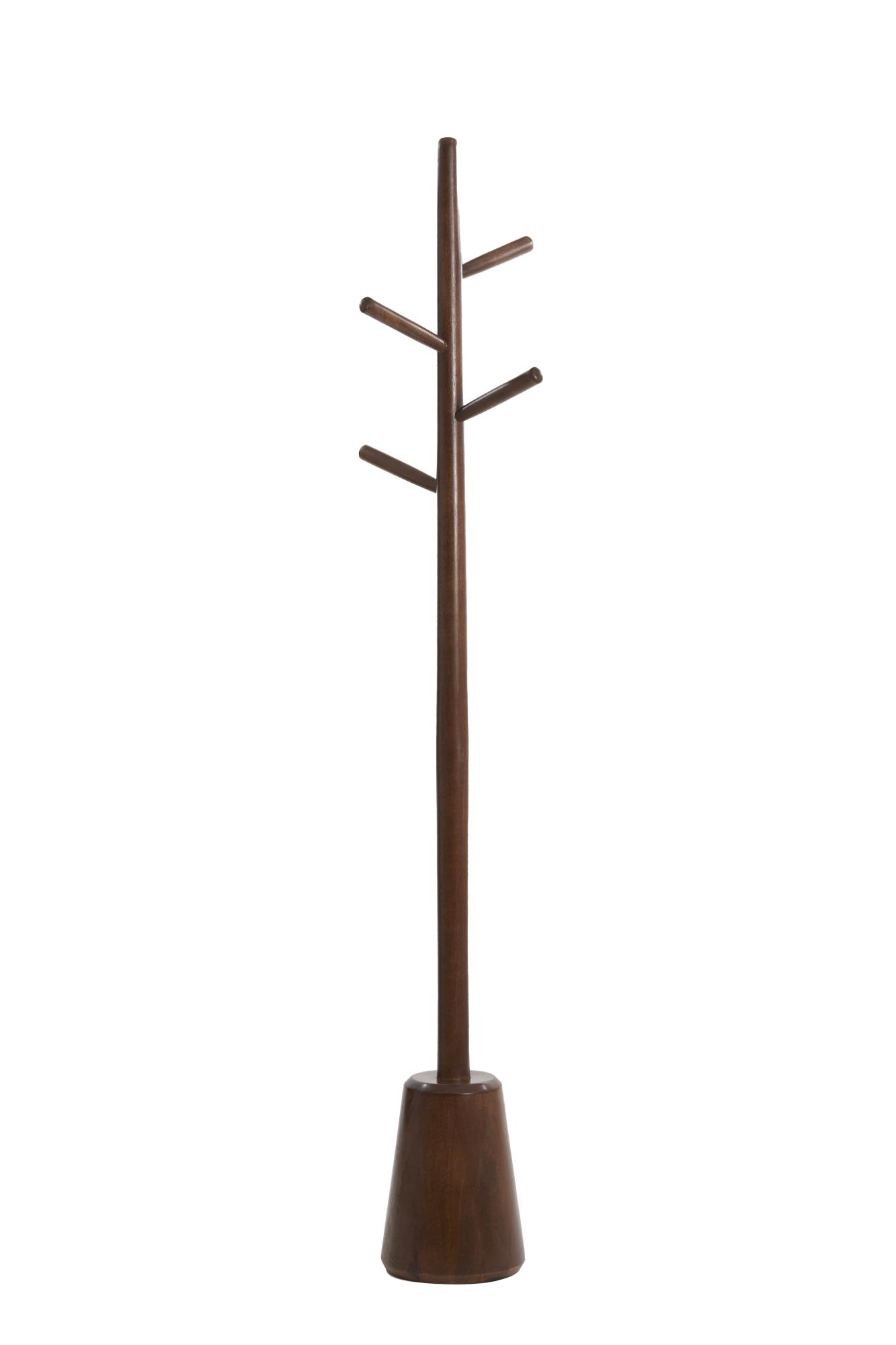 Yenice Kapstok Ø20x152 cm hout roodbruin