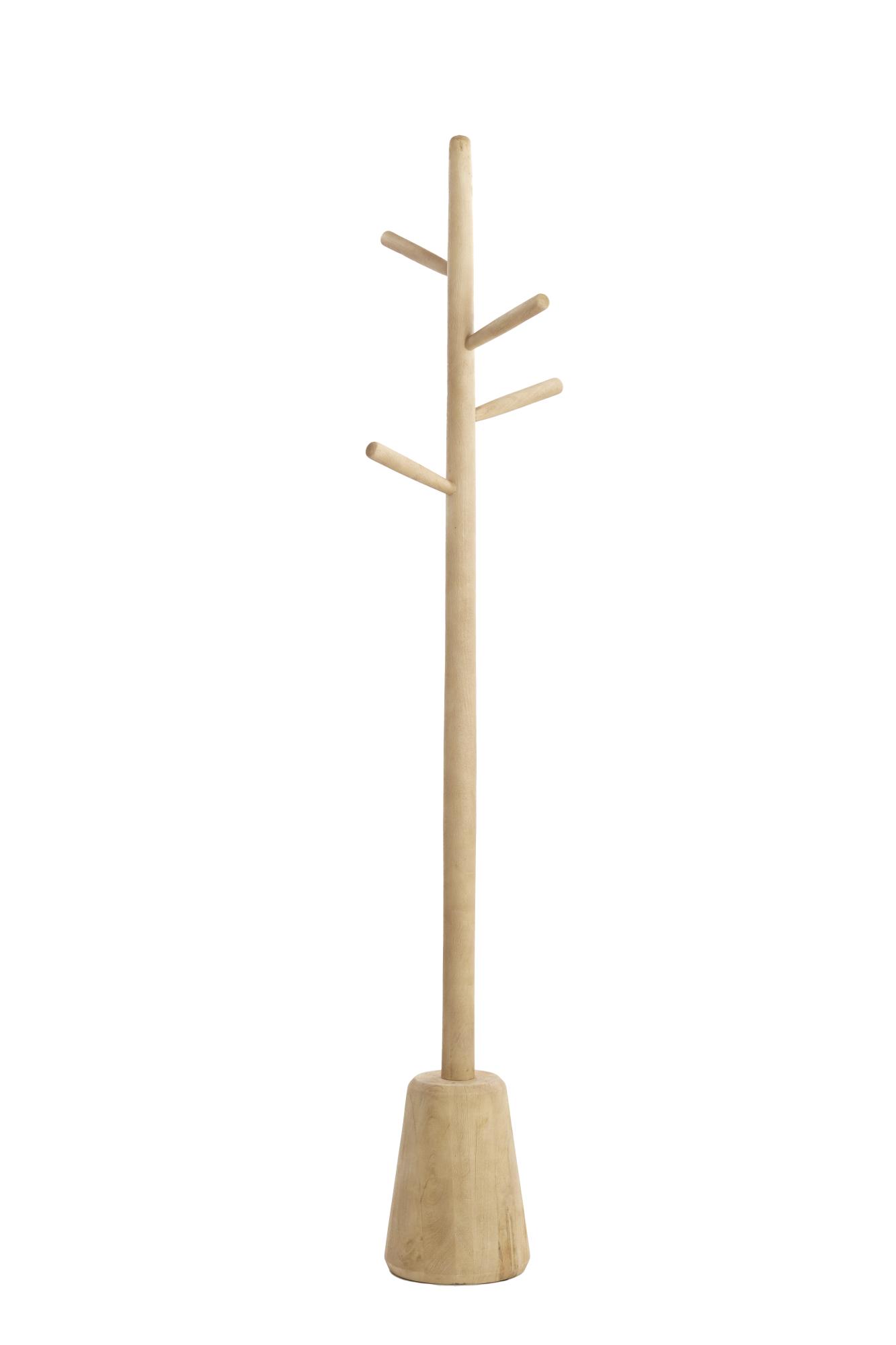 Yenice Kapstok Ø20x152 cm hout mat naturel