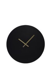 Licoli Klok Ø59 cm antiek zwart