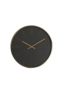 Emporio Klok Ø40 cm zwart+goud