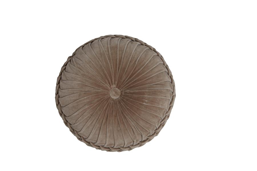 Berend Kussen Ø40 cm zand