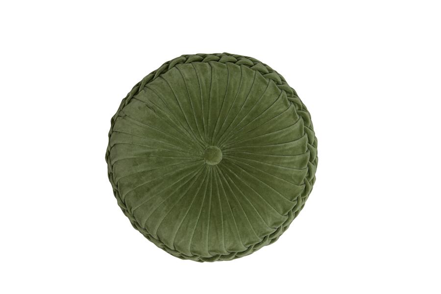 Berend Kussen Ø40 cm olijf groen