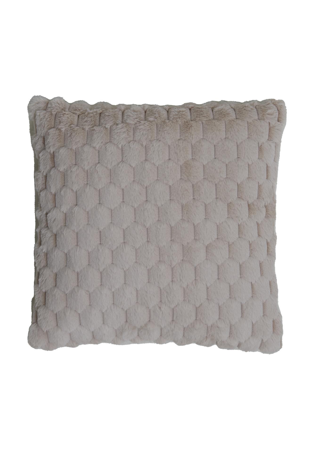 Vienne Kussen 45x45 cm velvet beige