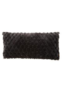 Vienne Kussen 60x30 cm velvet zwart