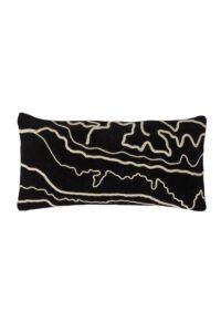 Castro Kussen 60x30 cm zwart+beige