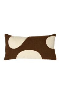 Cellio Kussen 60x30 cm bruin+beige