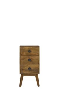 Espita Kast met 3 laden 40x40x80 cm hout olie bruin