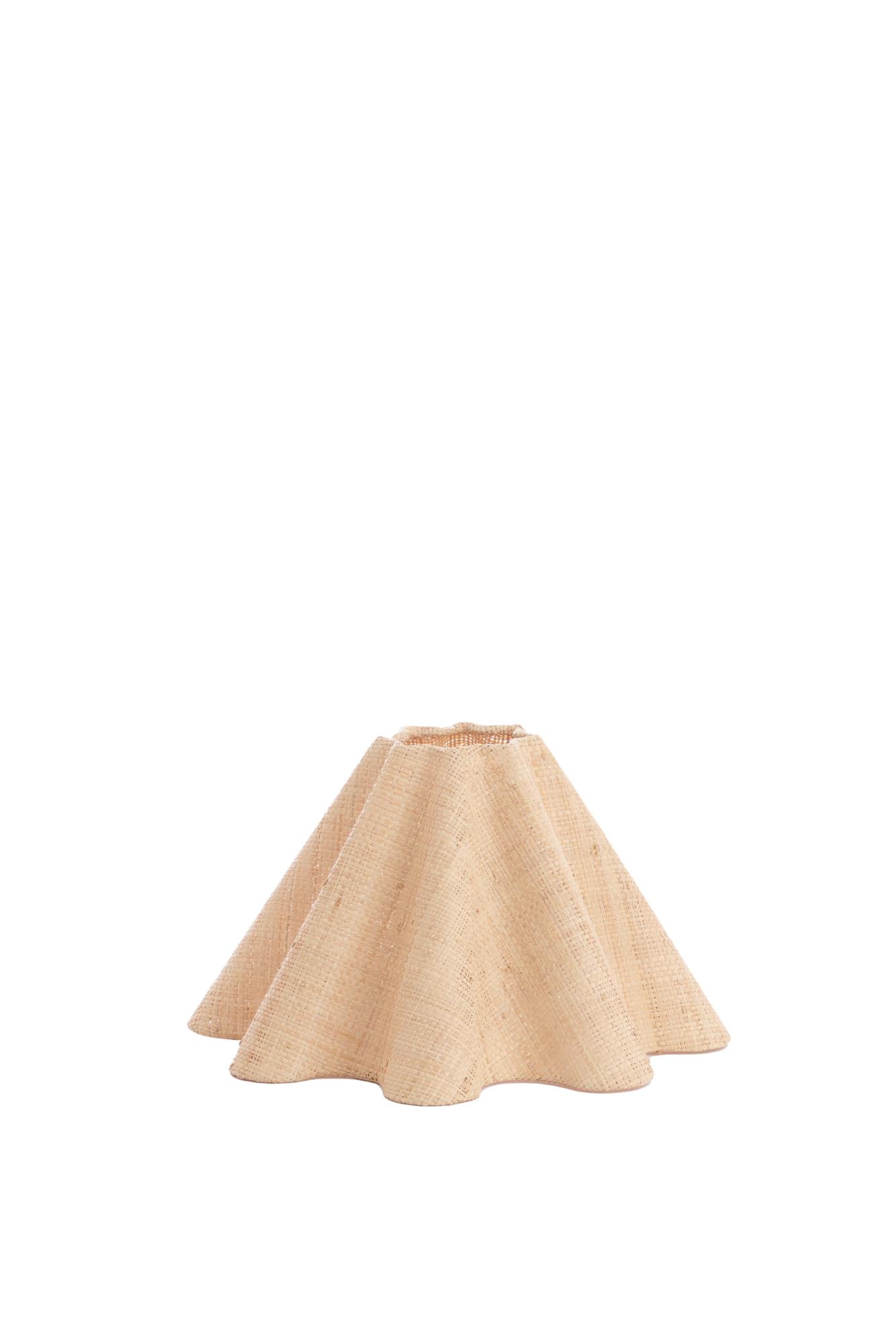 Bezaha Kap drum wave Ø50x45 cm naturel