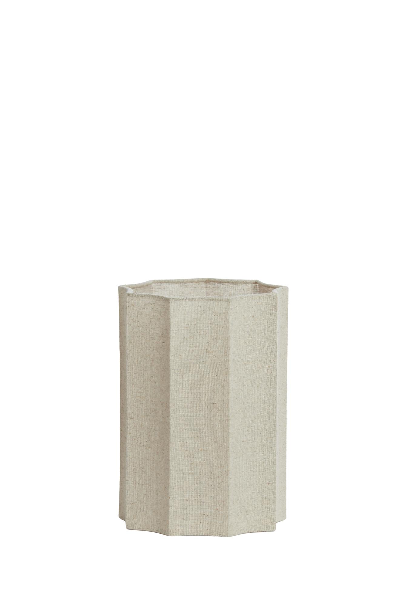 Disli Kap cilinder 18-18-25 cm naturel