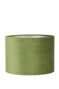 Velours Kap cilinder 25-25-18 cm olive green