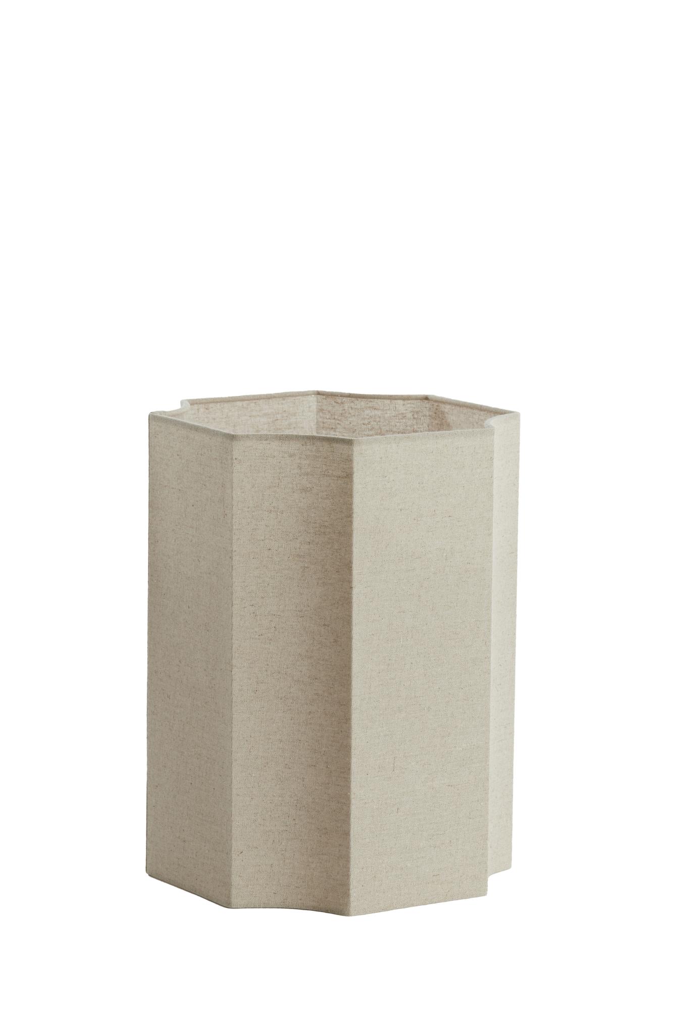 Dasli Kap cilinder 25x25x35 cm naturel
