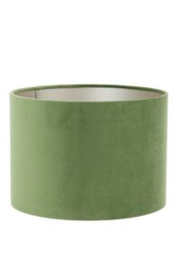 Velours Kap cilinder 40-40-30 cm dusty green