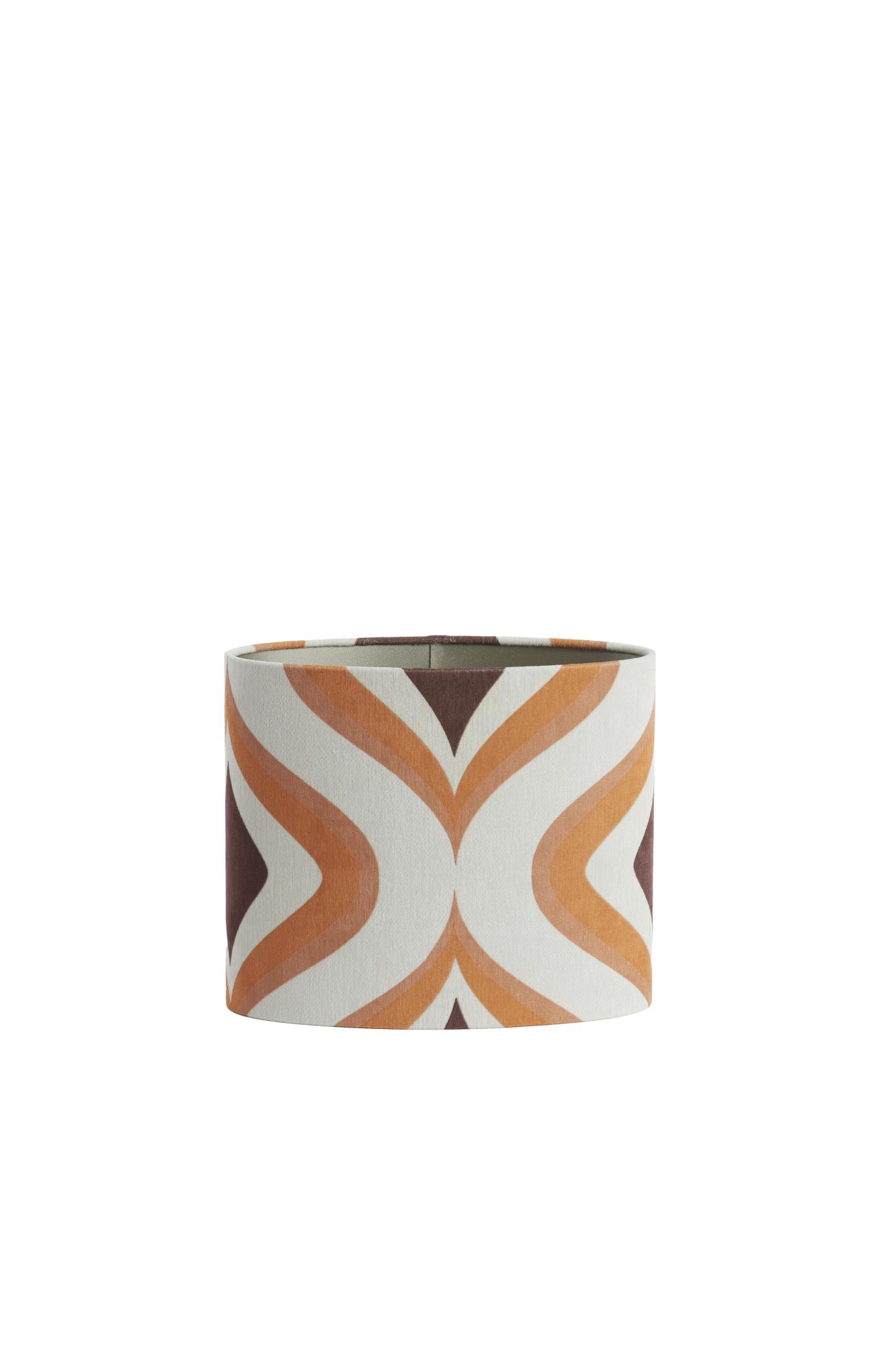 Cookie Kap ovaal recht smal 30-15-25 cm bruin