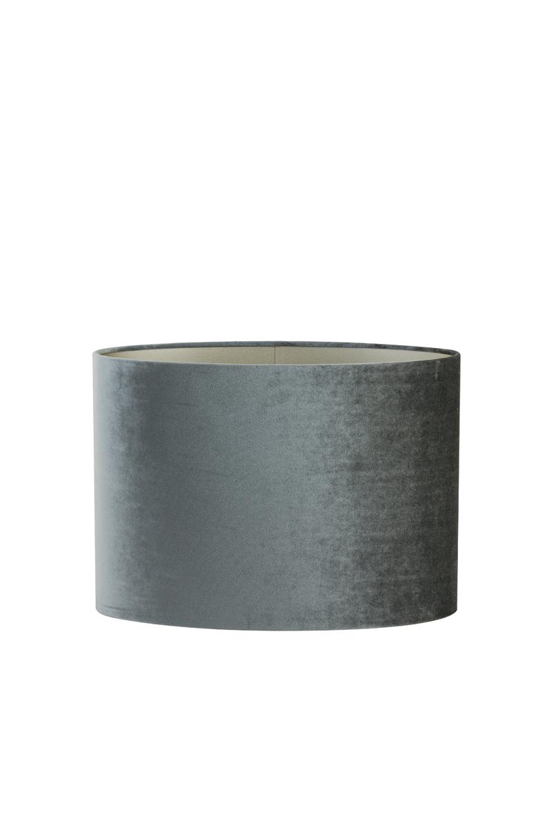 Zinc Kap ovaal recht smal 30-15-25 cm graphite