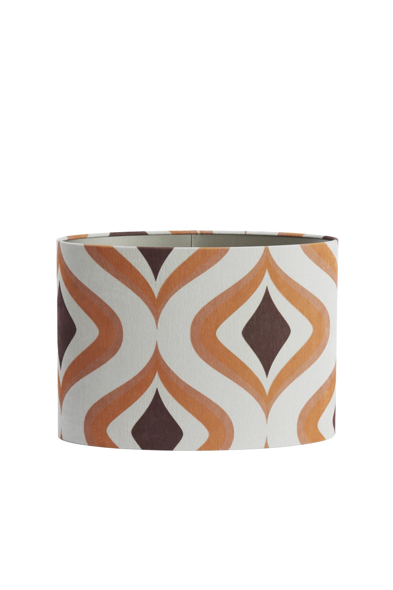 Cookie Kap ovaal recht smal 45-21-32 cm bruin