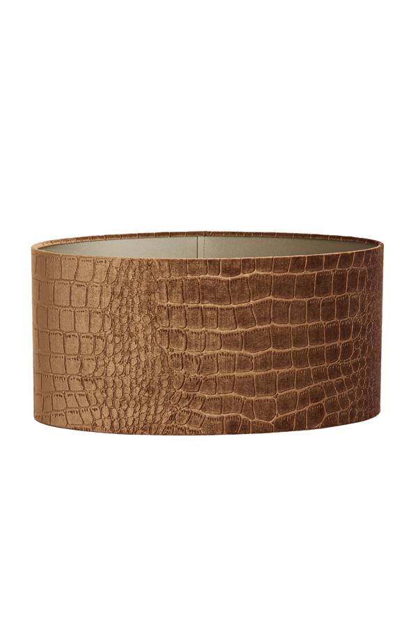 Praya Kap ovaal recht smal 45-21-22 cm bruin