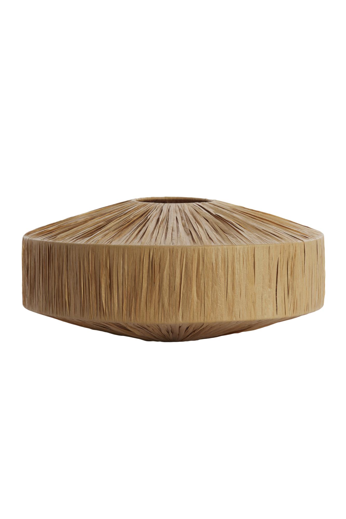 Biljana Kap 43-43-20 cm raffia naturel